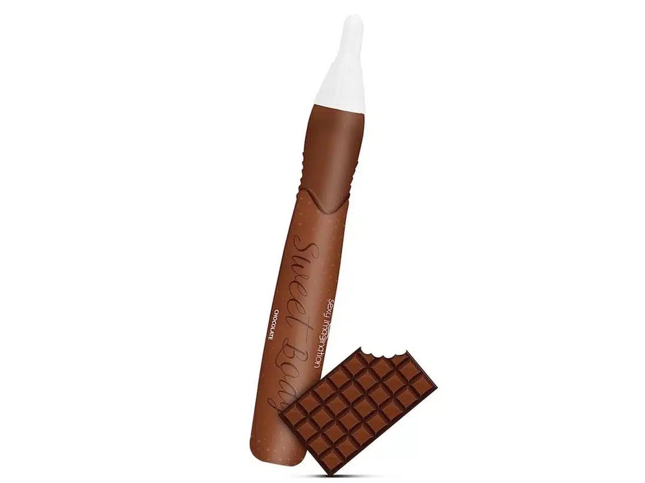 Caneta Comestível Sweet Body 25g - Chocolate Caneta Comestível Sweet Body 25g - Chocolate